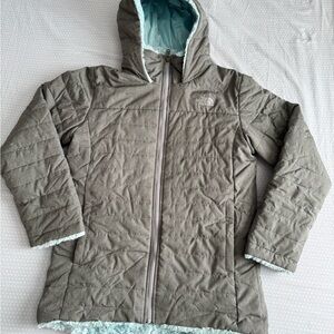 The North Face Gray Lightweight Quilted Puffer